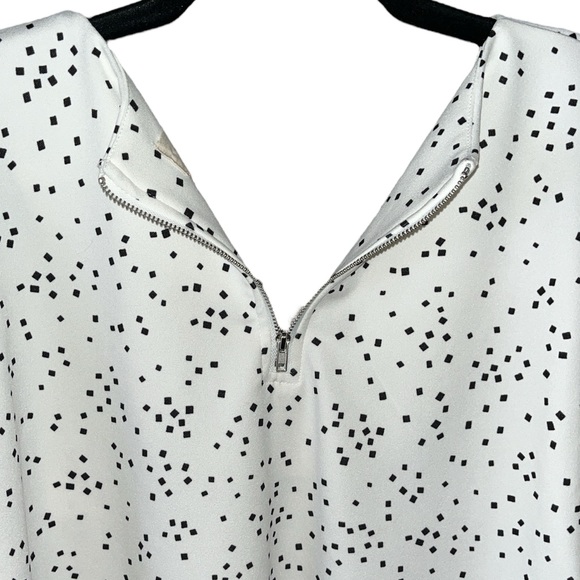 🧚 Melloday Zip Back Confetti Blouse - Picture 5 of 5